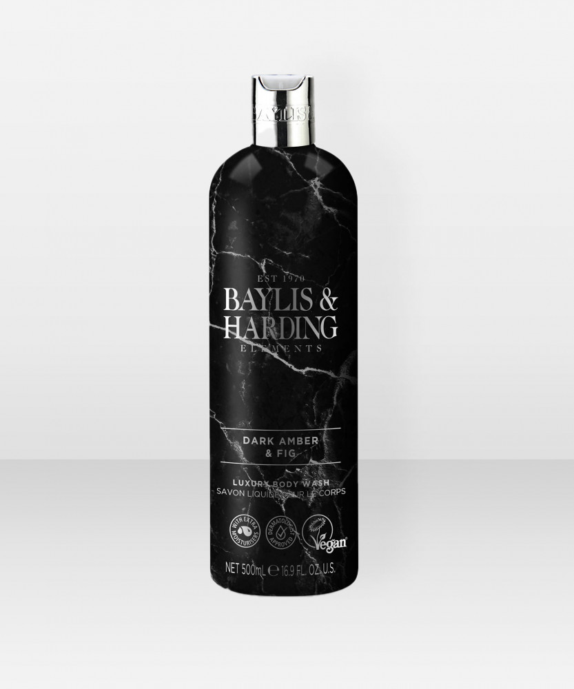 Baylis & Harding Elements Body Wash Dark Amber & Fig 500ml