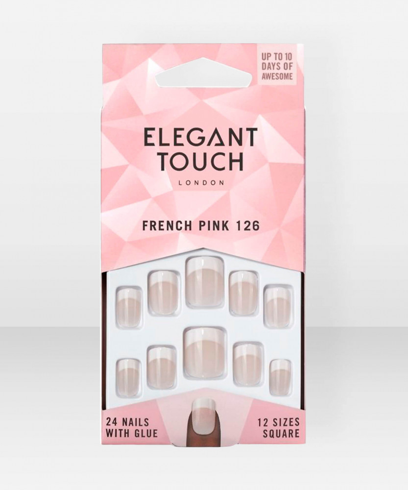 Elegant Touch Natural French 126 S Pink