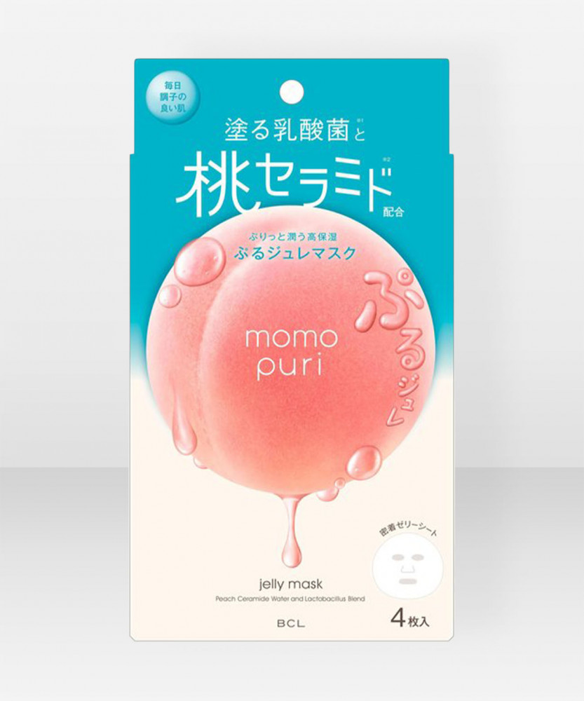 BCL Momopuri Jelly Mask 4 x 22ml