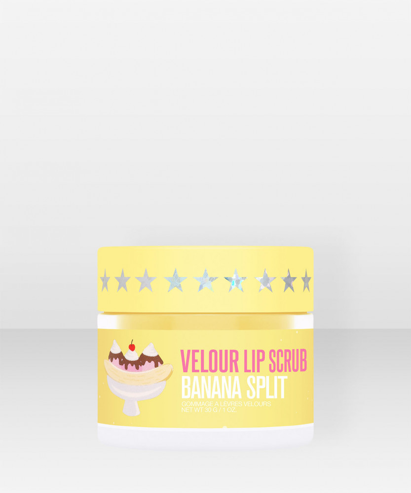 Jeffree Star Cosmetics Velour Lip Scrub Banana Split 30g