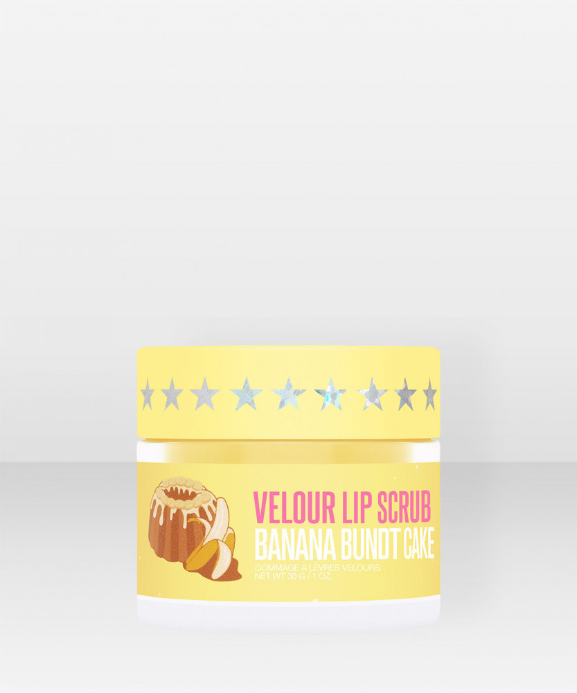 Jeffree Star Cosmetics Velour Lip Scrub Banana Bundt Cake 30g