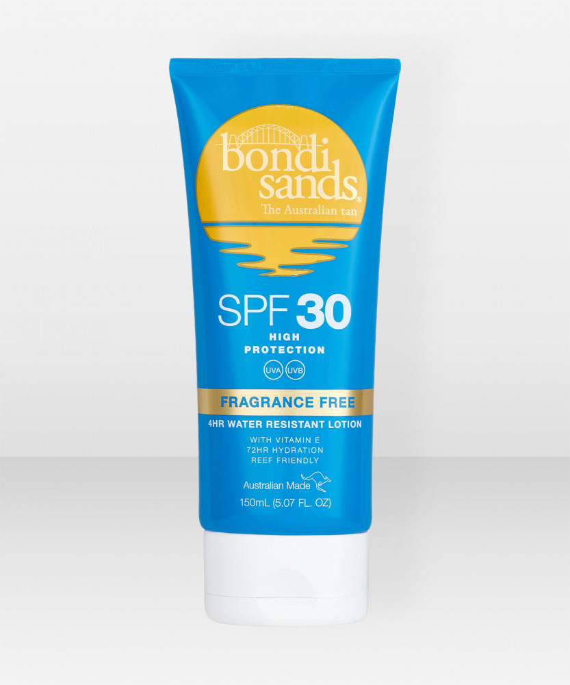 Bondi Sands SPF 30 Sunscreen Lotion Fragrance Free 150 ml