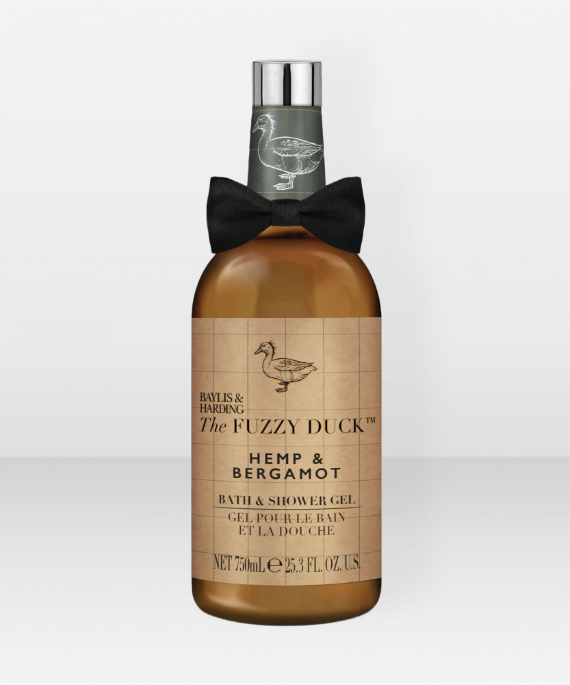 Baylis & Harding The Fuzzy Duck Men's Hemp & Bergamot Bath & Shower Gel 750ml