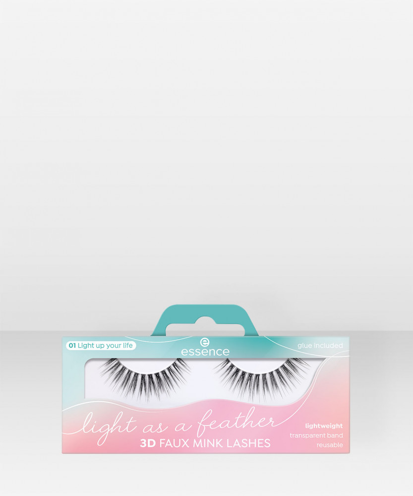 essence Light as a feather 3D faux mink lashes 01