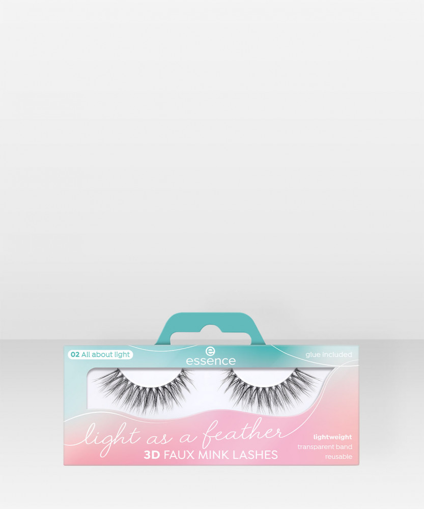 essence Light as a feather 3D faux mink lashes 02