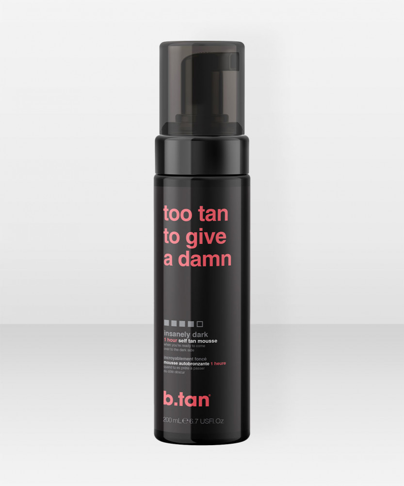 b.tan too tan to give a damn - self tan mousse 200ml