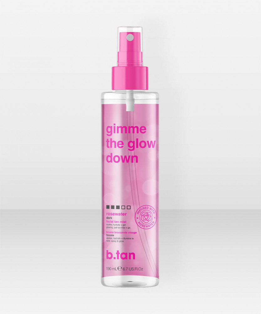 b.tan gimme the glow down - facial tan mist 190ml