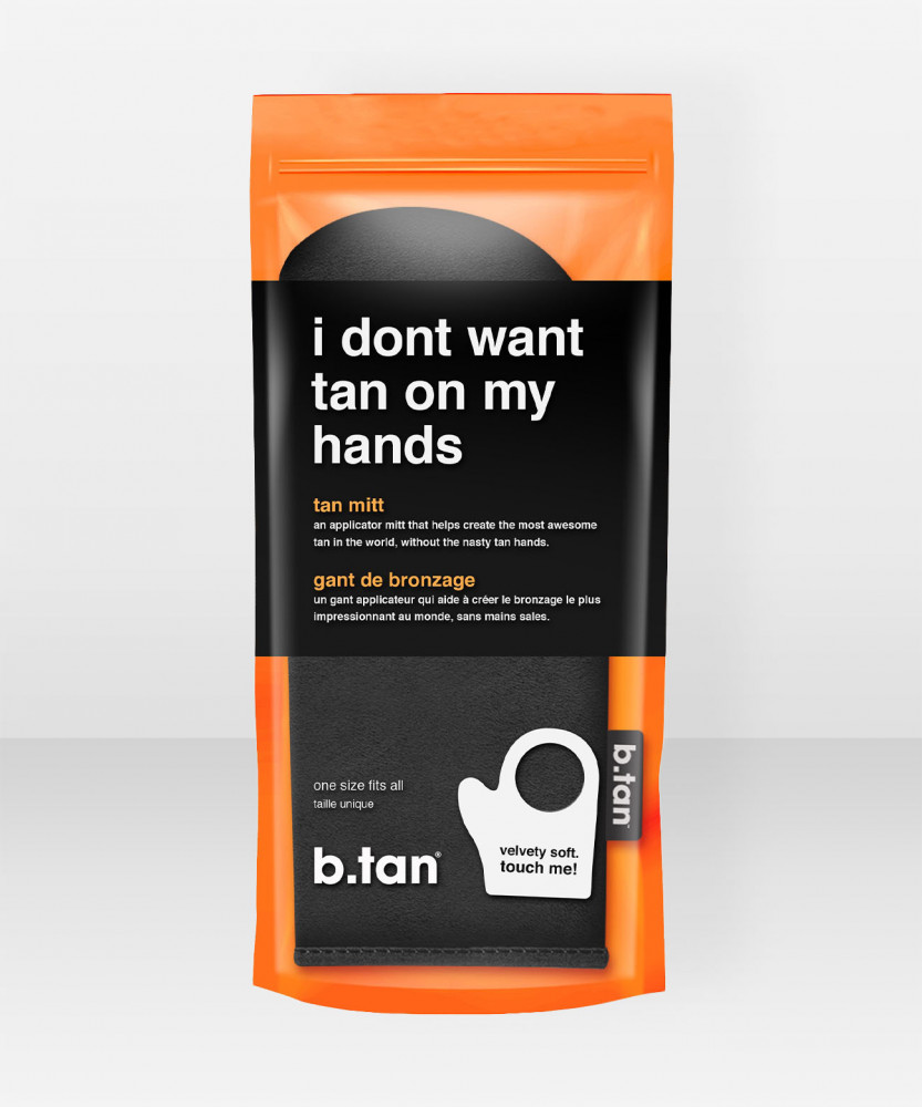 b.tan i don't want tan on my hands - tan mitt