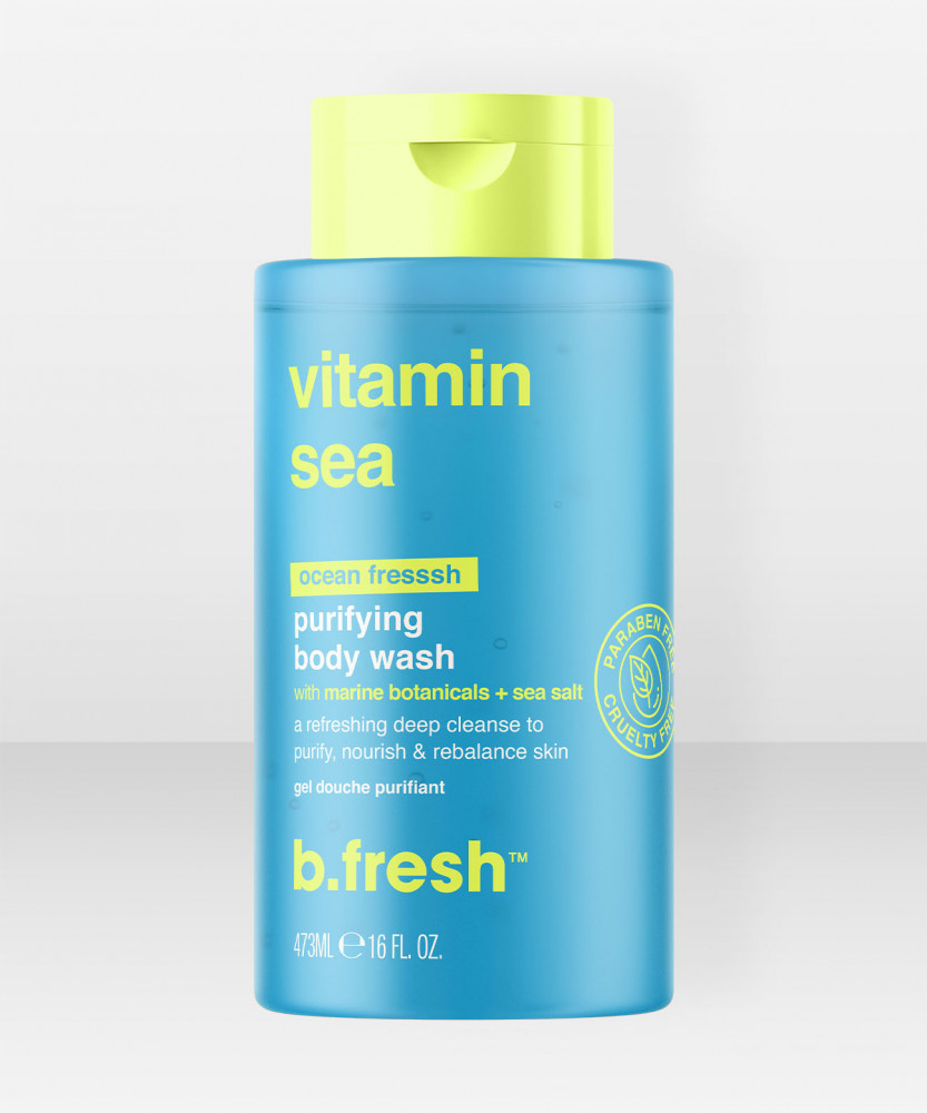 b.fresh vitamin sea - nourishing body wash 473ml