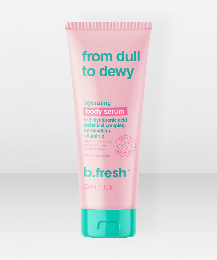 b.fresh from dull to dewy - hydrating body serum 236ml