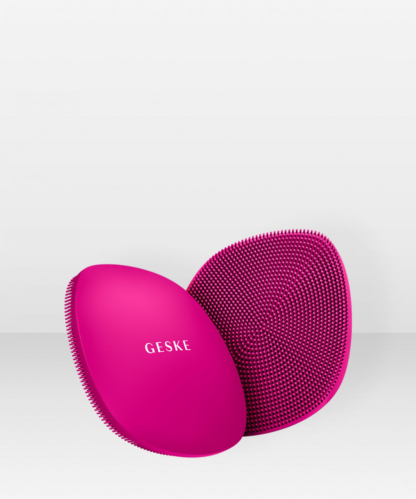 Geske SmartAppGuided™ Facial Brush | 4 in 1 Magenta