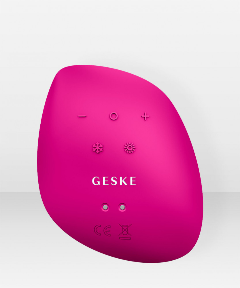 GESKE SmartAppGuided™ Sonic Warm & Cool Mask | 9 in 1 Magenta