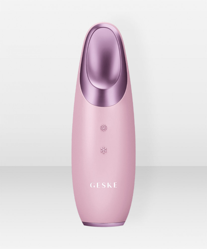 GESKE SmartAppGuided™ Warm & Cool Eye Energizer | 6 in 1 Pink