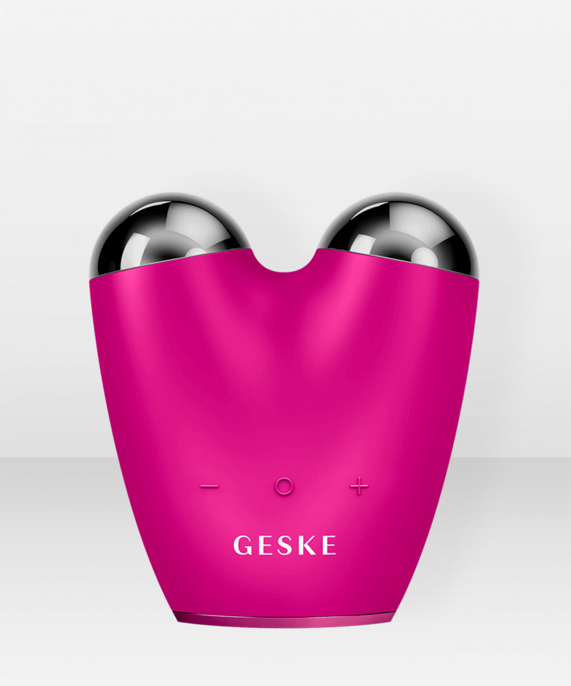 GESKE SmartAppGuided™ MicroCurrent Face-Lifter | 6 in 1 Magenta