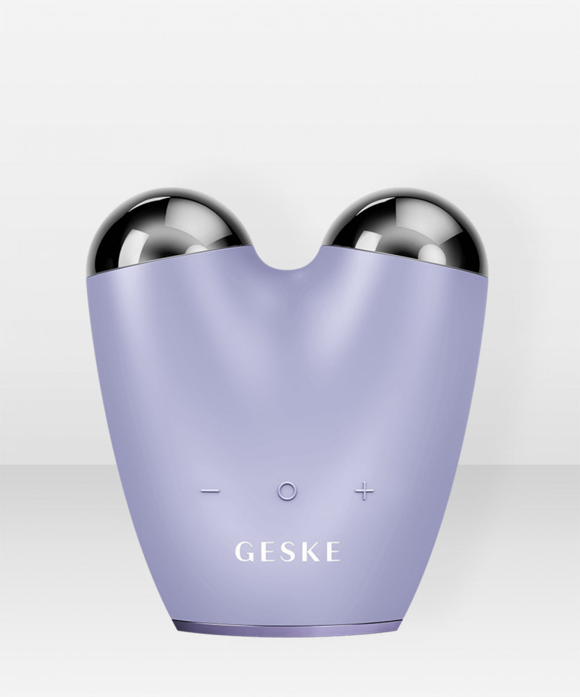 GESKE SmartAppGuided™ MicroCurrent Face-Lifter | 6 in 1 Purple