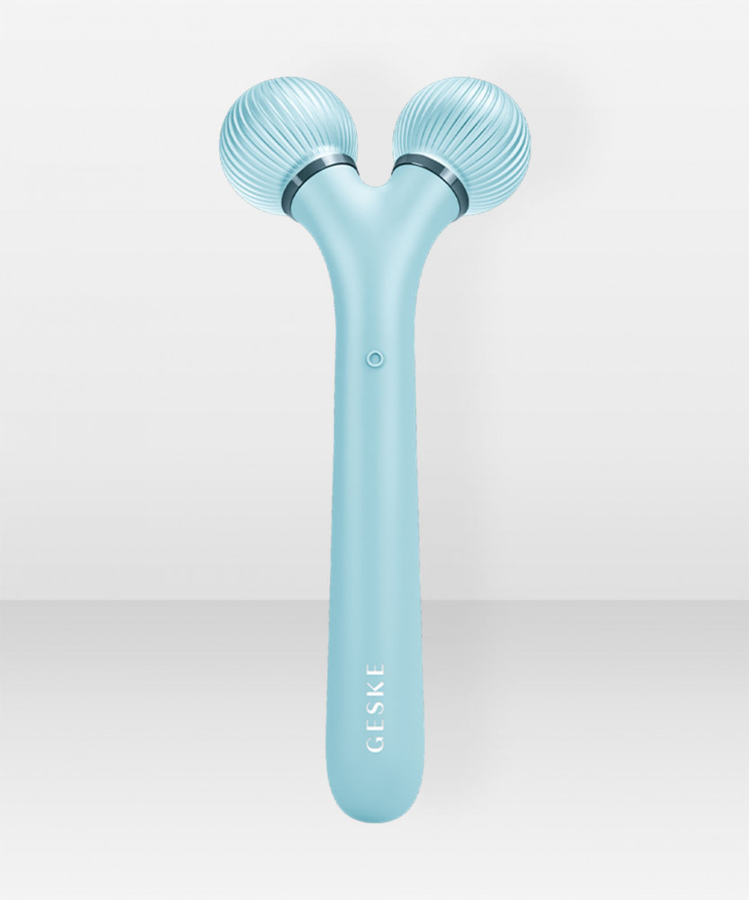 GESKE SmartAppGuided™ Sonic Facial Roller | 4 in 1 Turquoise