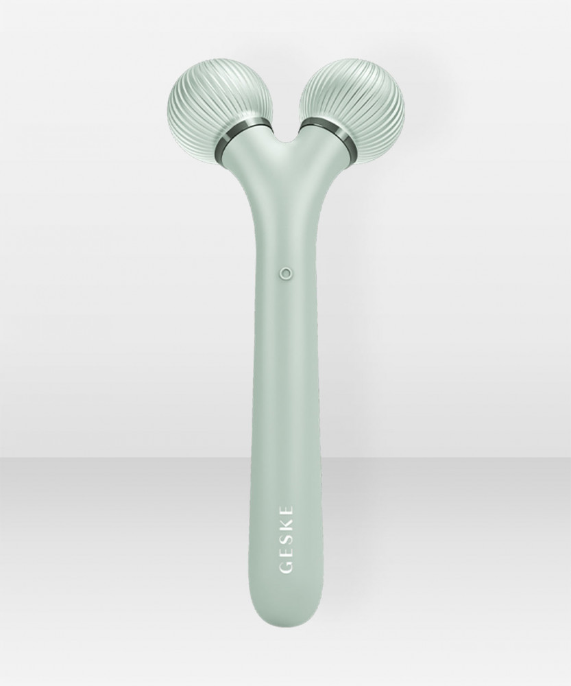 GESKE SmartAppGuided™ Sonic Facial Roller | 4 in 1 Green