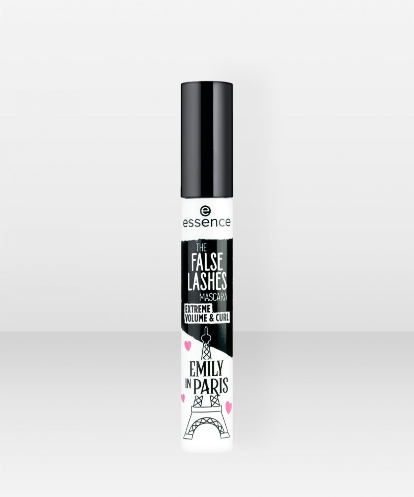 essence EMILY IN PARIS by essence THE FALSE LASHES MASCARA EXTREME VOLUME & CURL 01 10ml