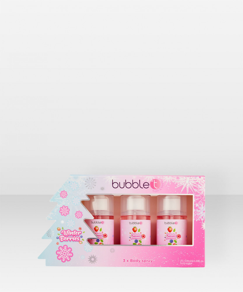 Bubble T Body Spray Set 3x100 ml