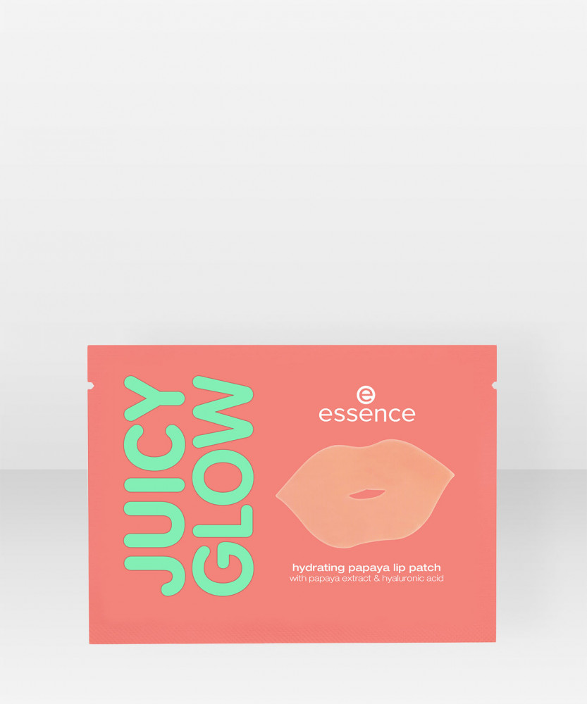 essence Juicy Glow hydrating papaya lip patch 01 1pcs