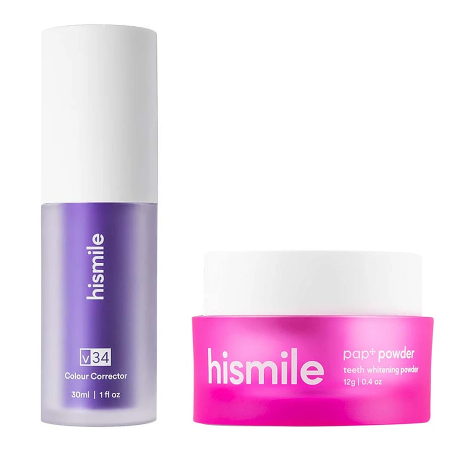 Hismile Whitening Duo Colour Corrector 30 ml + Whitening Powder 12 g