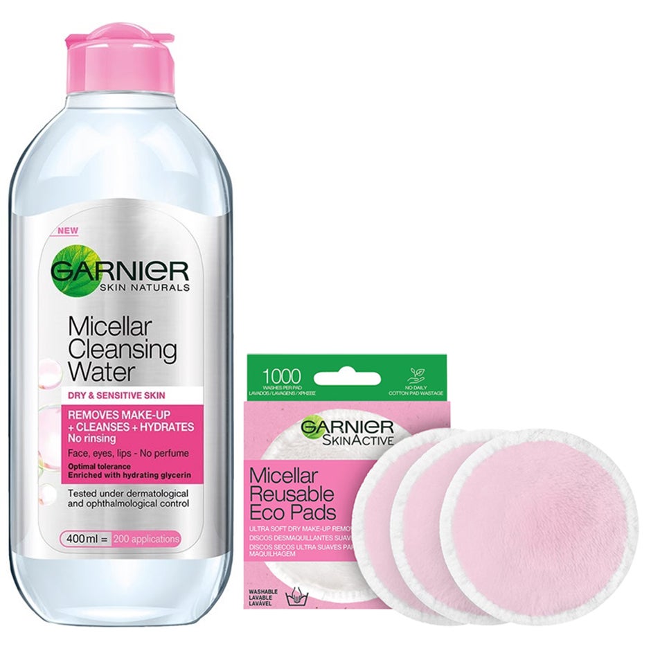 Garnier Micellar Water & Eco Pads