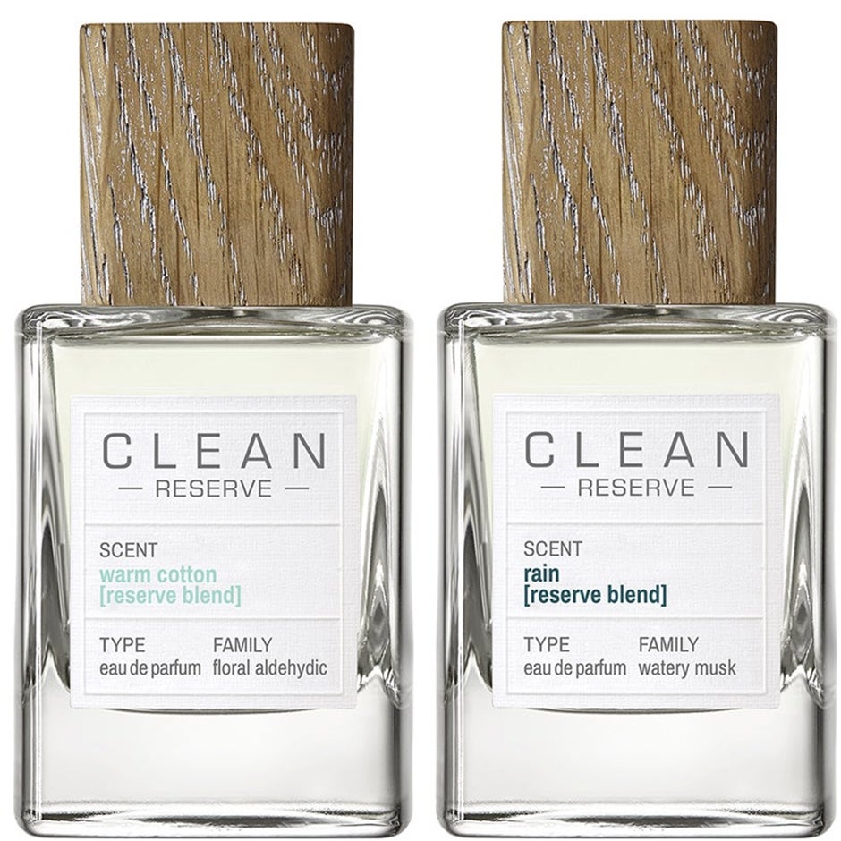 Clean Warm Cotton & Rain Reserve Blend 2x EdP 50 ml - 100 ml