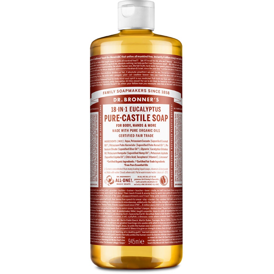 Dr. Bronner's Pure Castile Liquid Soap Eucalyptus 945 ml