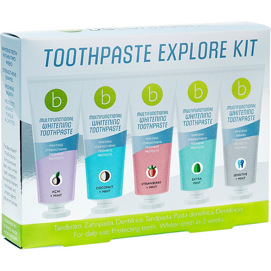 Beconfident Multifunctional Whitening Toothpaste Explore Kit - 125 ml