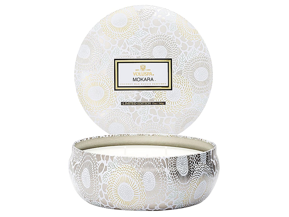 Voluspa Mokara 3-Wick Candle in Decorative Tin - 340 g