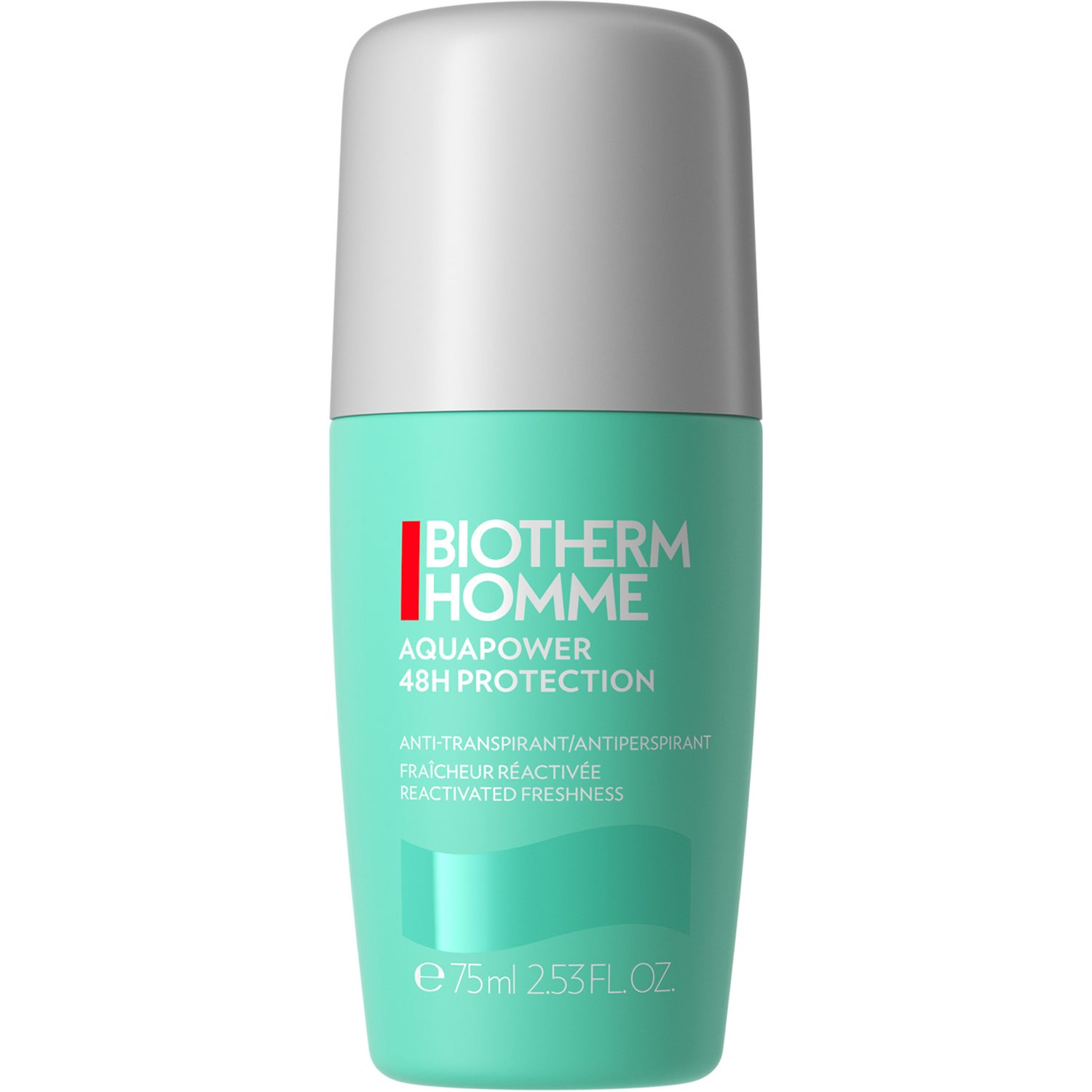 Biotherm Homme Aquapower Roll-On Deodorant - 75 ml