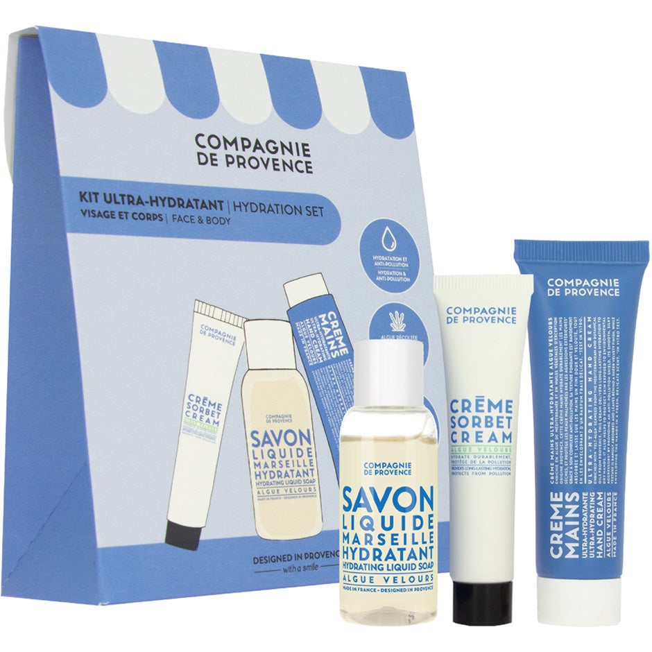 Compagnie de Provence Discovery Kit Ultra Hydrating 30+30+15 ml - 75 ml