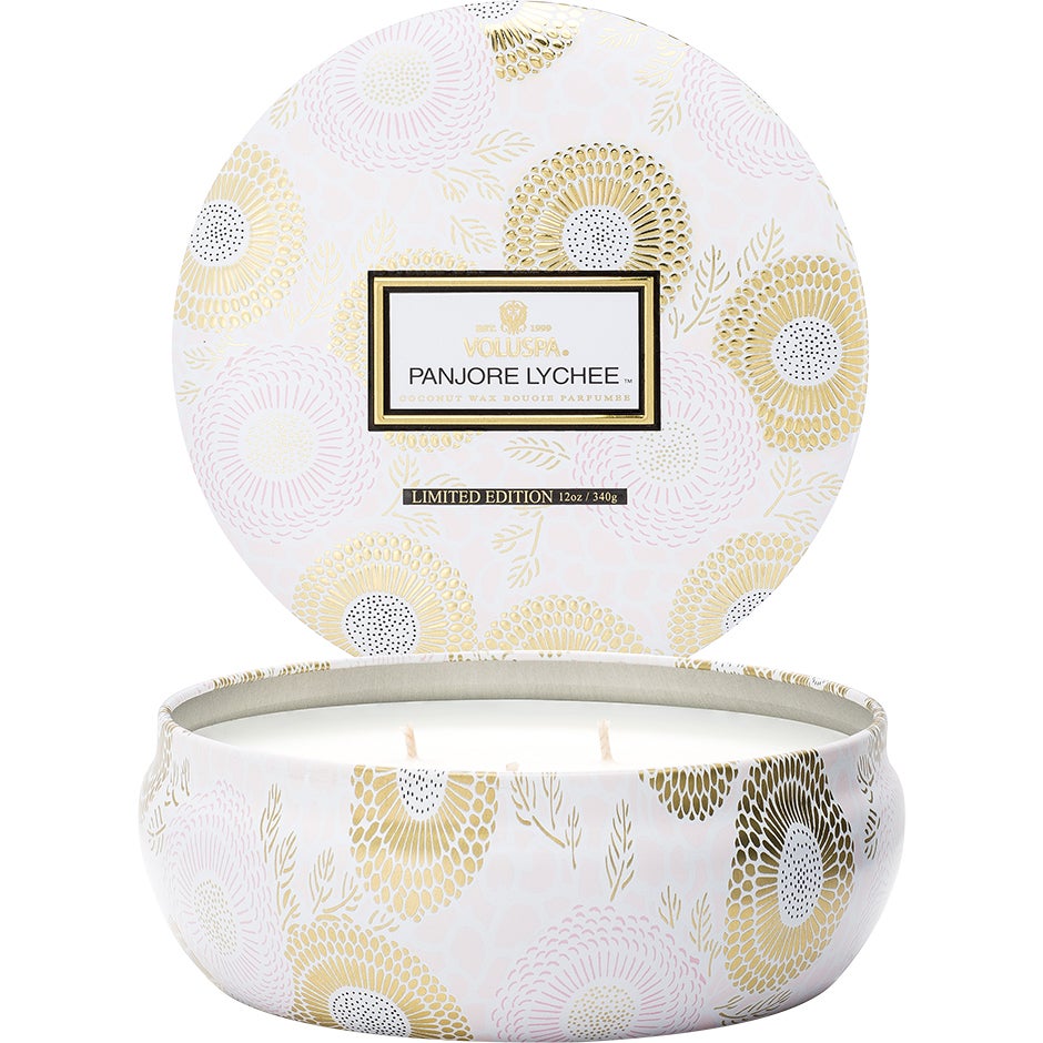 Voluspa Panjore Lychee 3-Wick Candle - 340 g