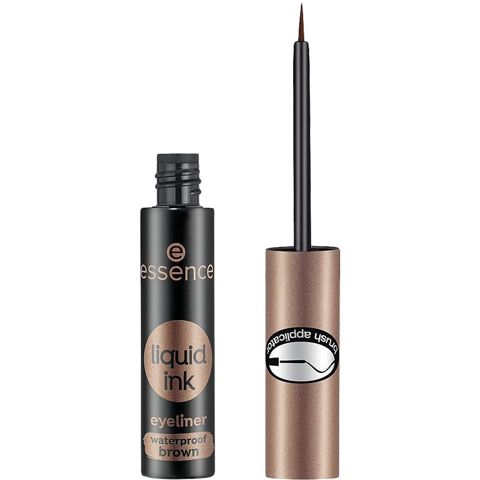 essence Liquid Ink Eyeliner Waterproof Brown 02 Ash Brown - 3 ml