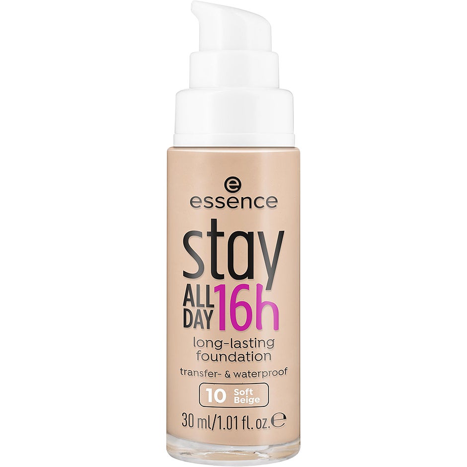 essence Stay All Day Long-Lasting Foundation 10 Soft Beige - 30 ml