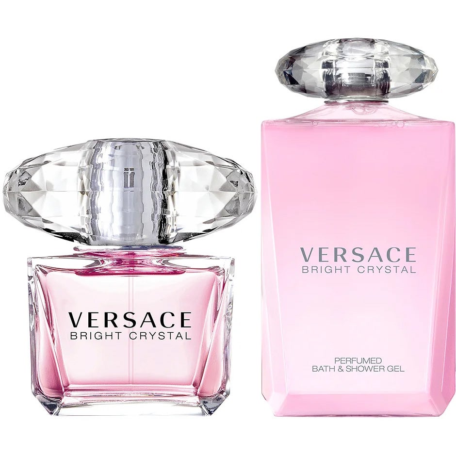 Versace Bright Crystal Duo EdT 90ml, Shower Gel 200ml - 290 ml