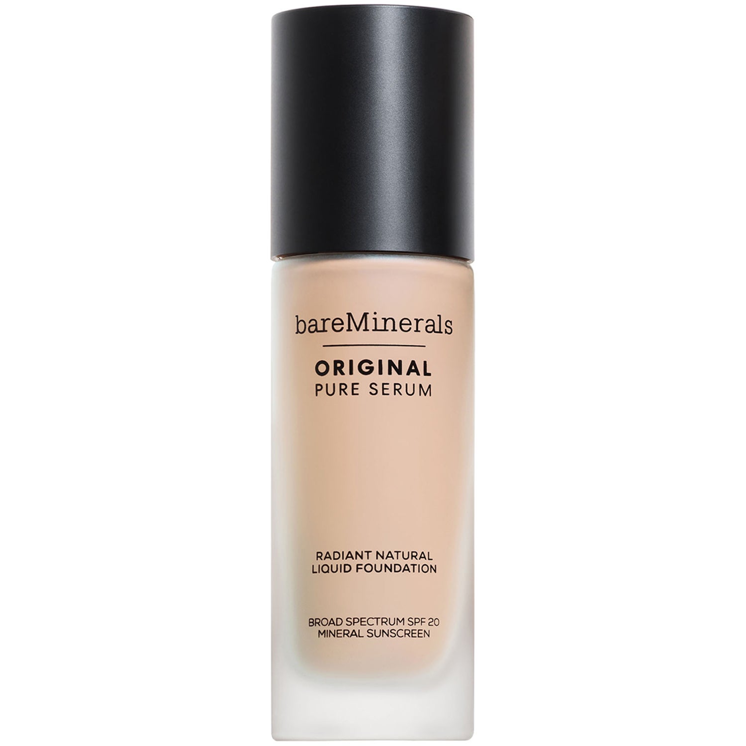 bareMinerals ORIGINAL Pure Serum Radiant Nautral Liquid Foundation Mineral SPF 20 Fair Cool 1 - 30 ml