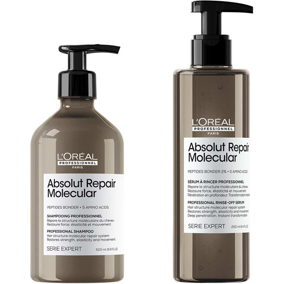 L'Oréal Professionnel Absolut Repair Molecular Shampoo & Rinse-Out Serum