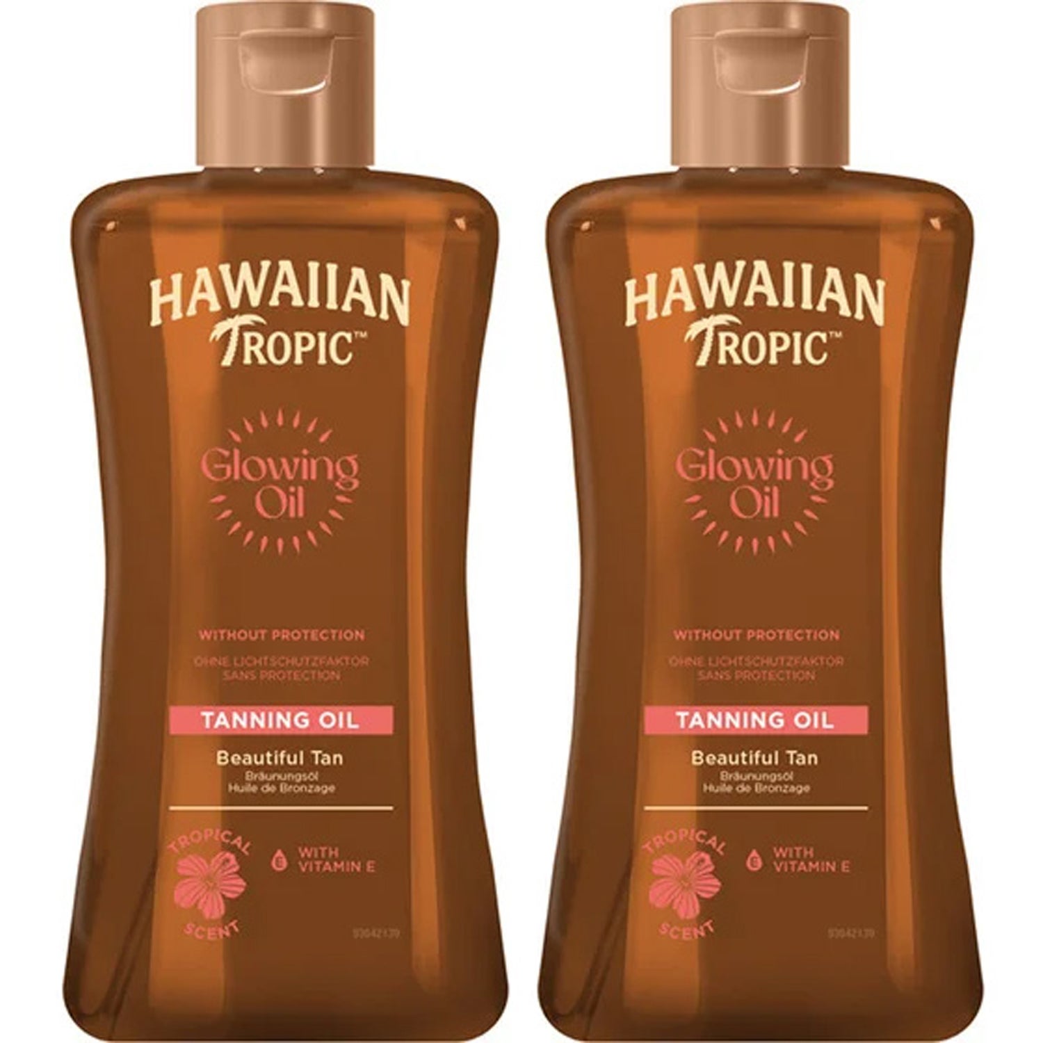 Hawaiian Tropic Tropical Tanning Oil Duo 2x 200 ml - 400 ml