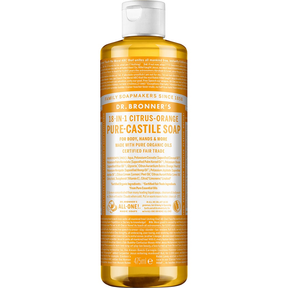 Dr. Bronner's Magic Soaps Citrus-Orange 475 ml