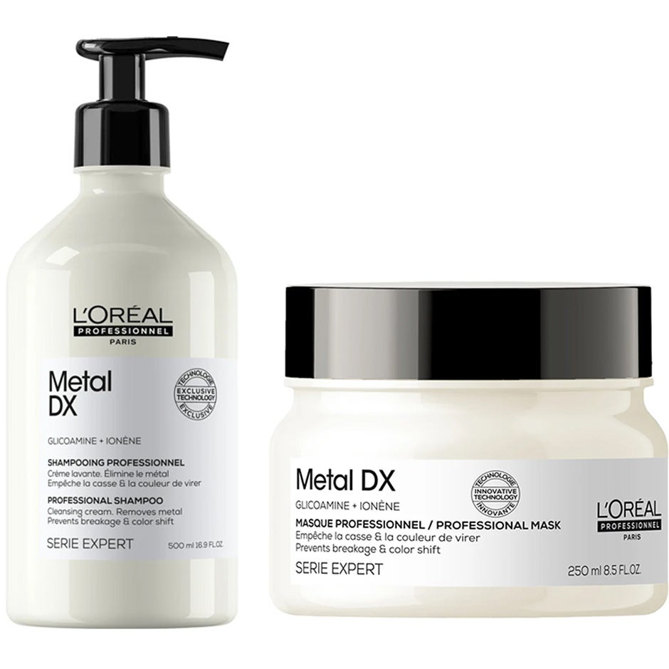 L'Oréal Professionnel Metal DX Duo Shampoo 500ml, Mask 250ml