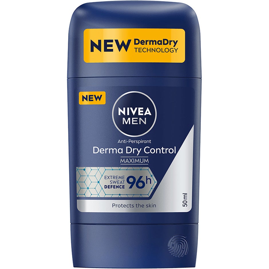 NIVEA Derma Dry Control Maximum Stick For Men 50 ml