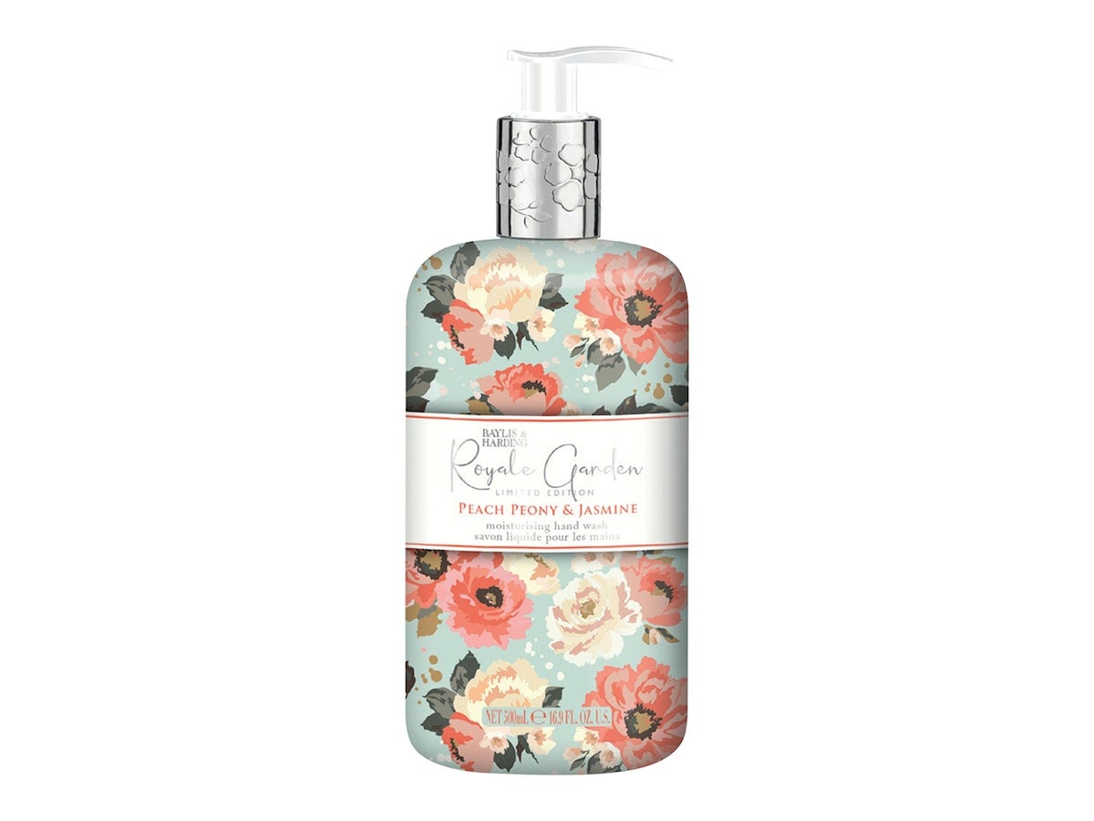 Baylis & Harding Royal Garden Hand Wash Peach Peony & Jasmine - 500 ml