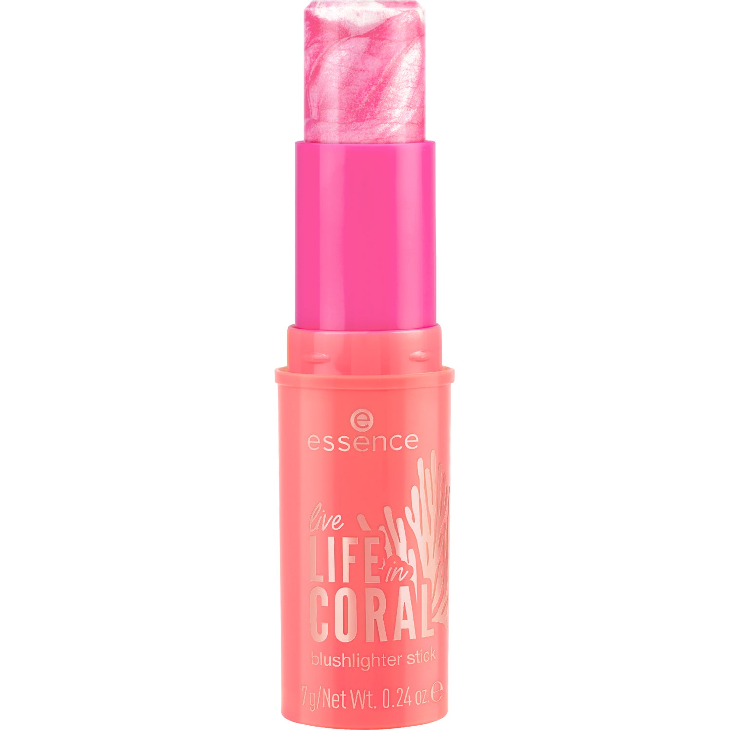 essence Live LIFE In CORAL Blushlighter Stick 7 g