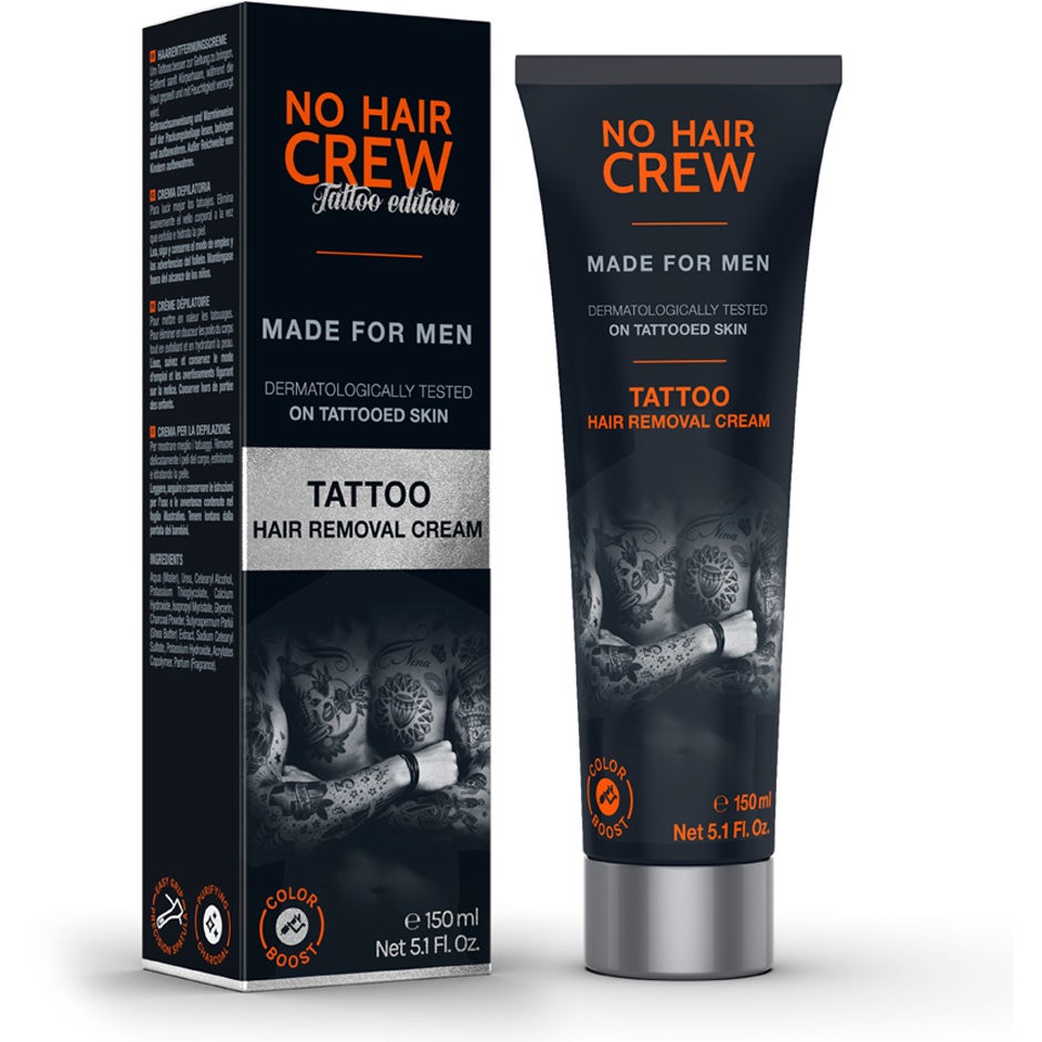 No Hair Crew Tattoo Hair Removal Cream 150 ml