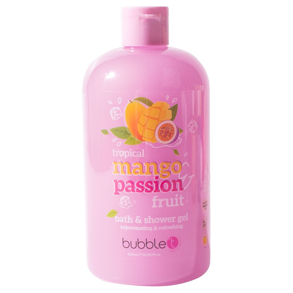 BubbleT Mango & Passion Fruit Smoothie Bath & Shower Gel 500 ml