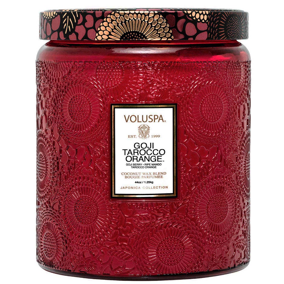 Voluspa Luxe Jar Candle Goji Tarocco Orange 140h - 1250 g