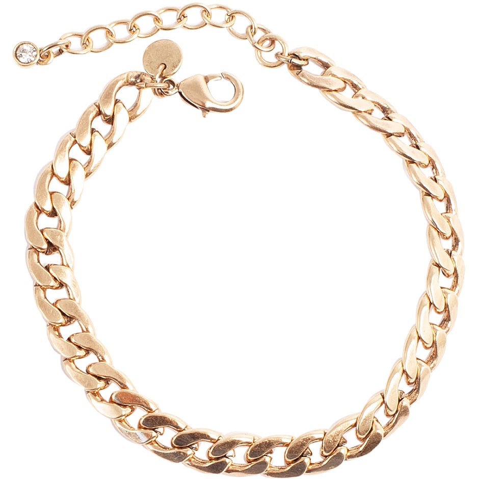 A&C Oslo Plain Bracelet Gold