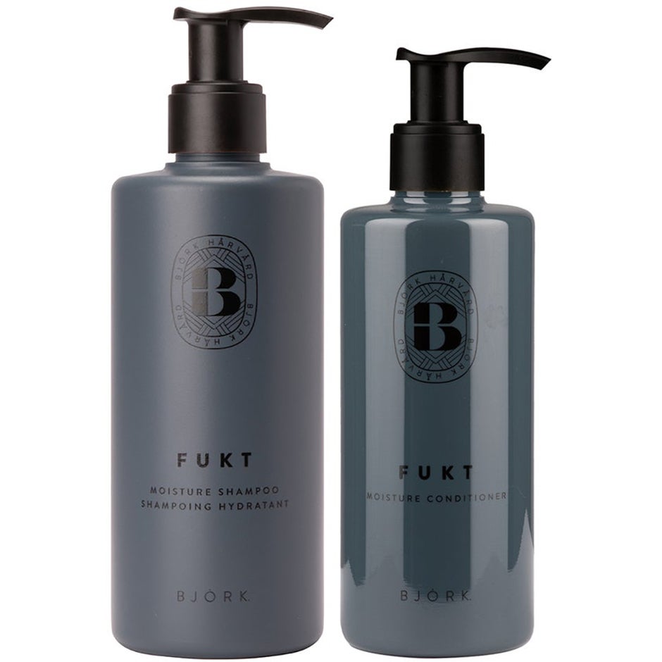 Björk FUKT Schampoo & Conditioner 300 ml + 250 ml - 550 ml