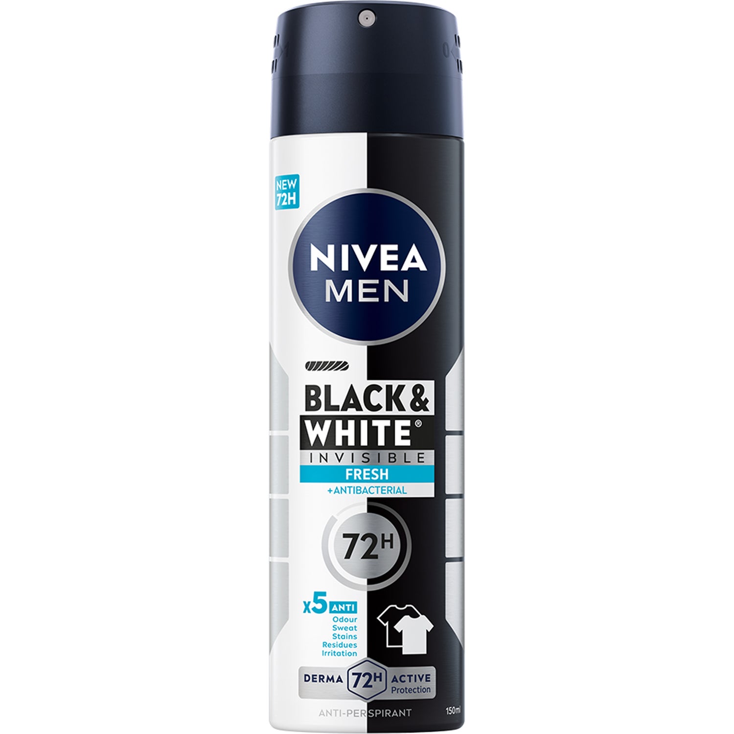 NIVEA MEN Black & White Fresh Spray 150 ml